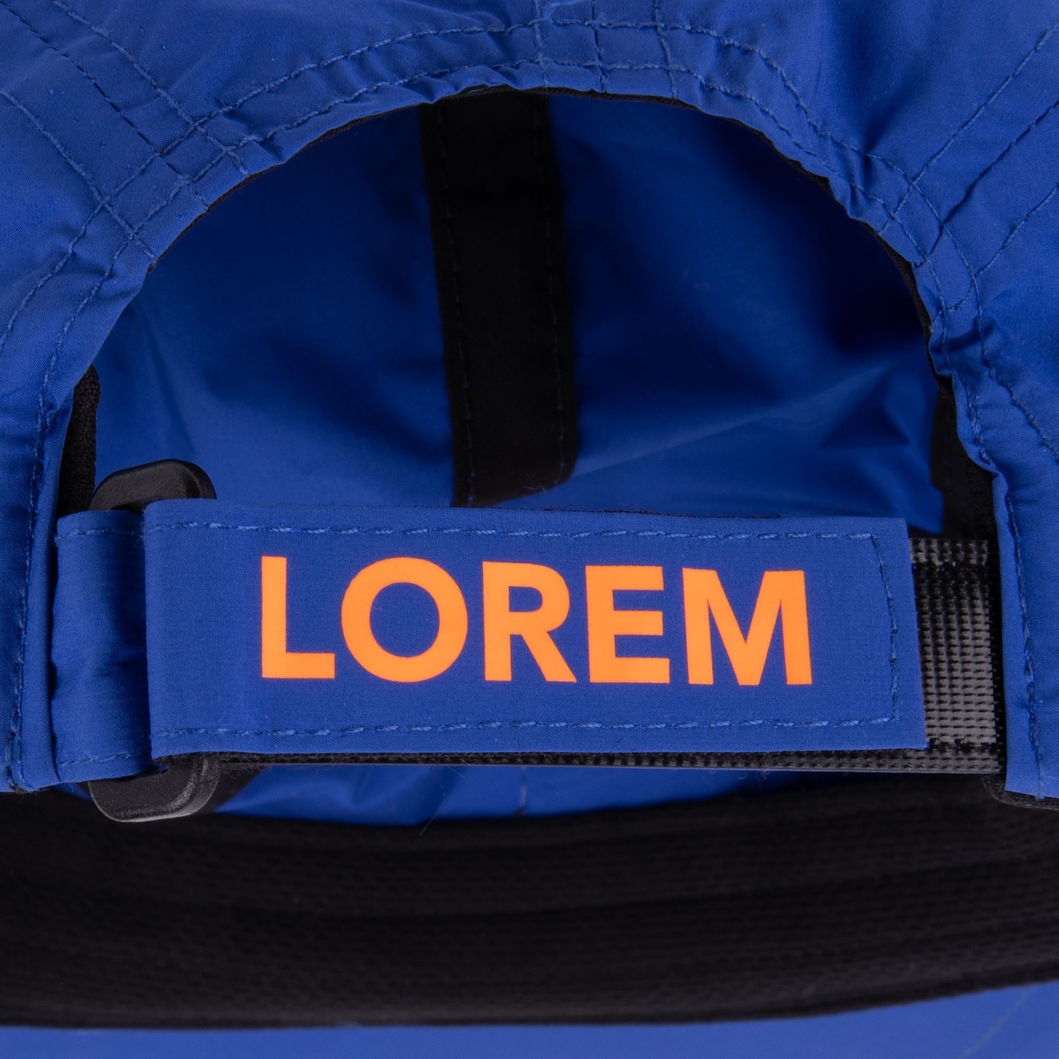 Бейсболка Ben Mac, ярко-синяя с логотипом