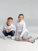 Толстовка детская Stellar Kids, белая с логотипом