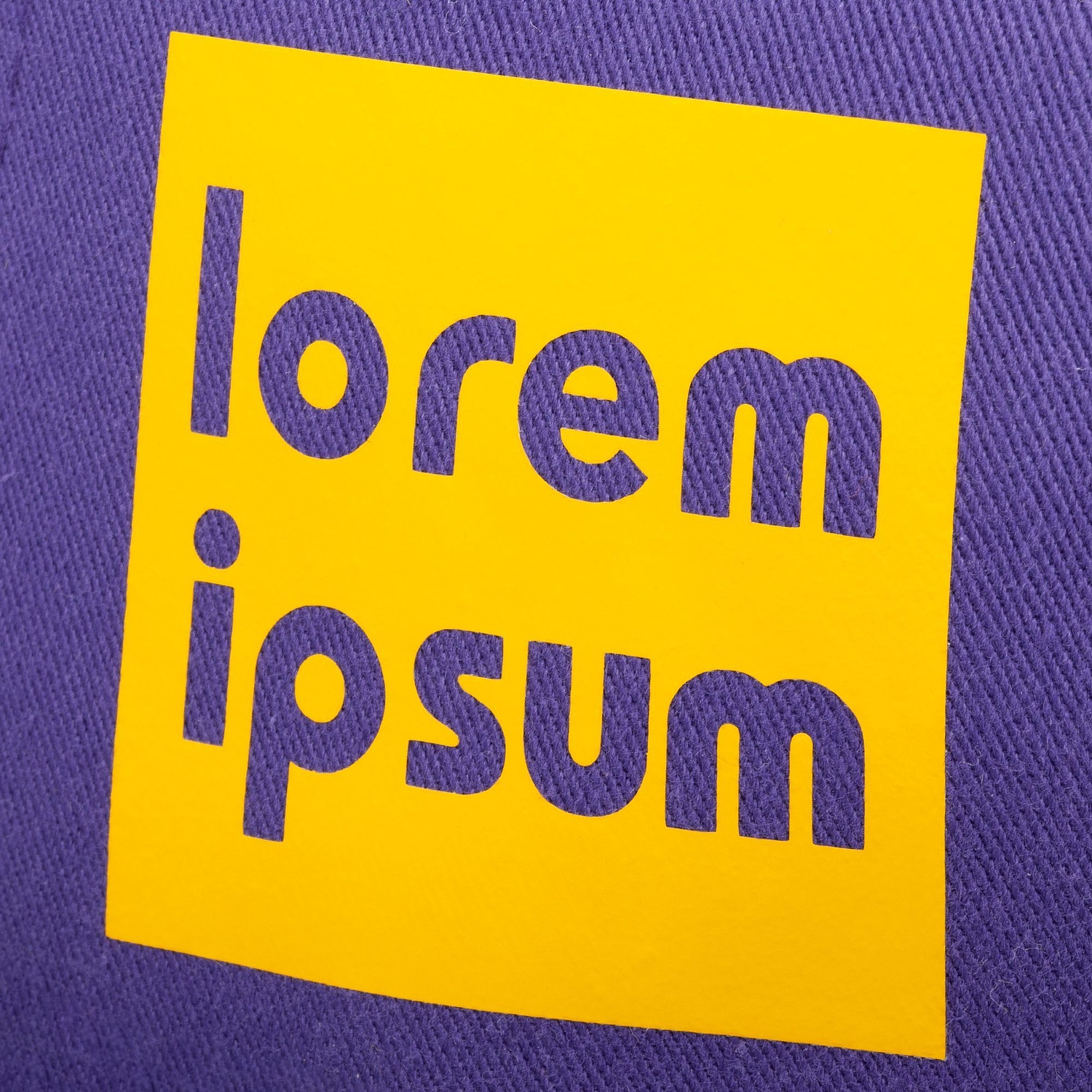 Бейсболка Convention, фиолетовая с логотипом