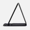 Подставка для смартфона с беспроводной зарядкой Kickstand, серая с логотипом