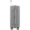 Чемодан Forza S, серый с логотипом