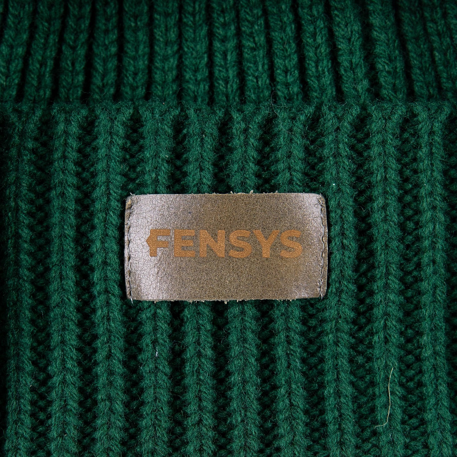 Лейбл кожаный Pasek, XS, серый