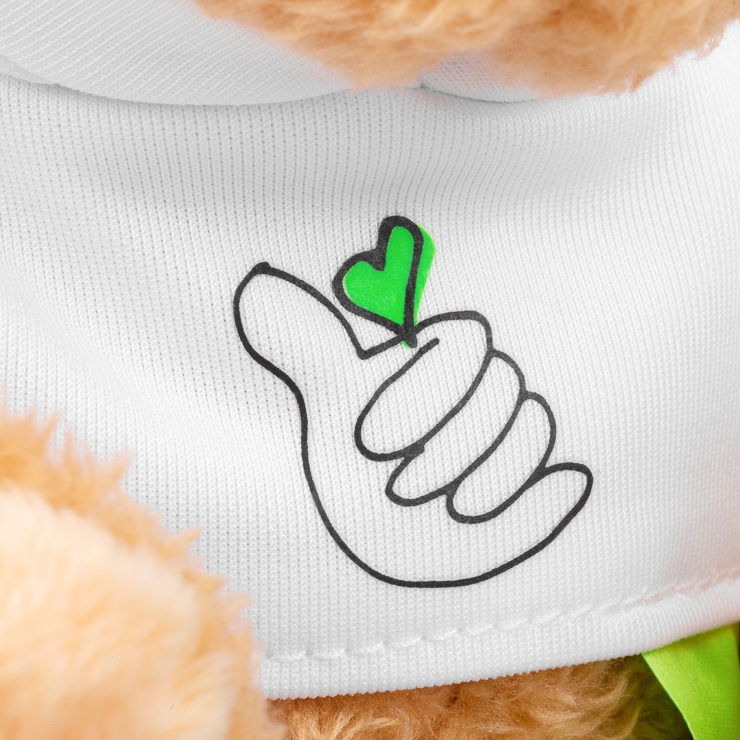 Мягкая игрушка «Мишка Cuddleton» в белом худи