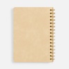 Ежедневник Spiral, недатированный, бежевый