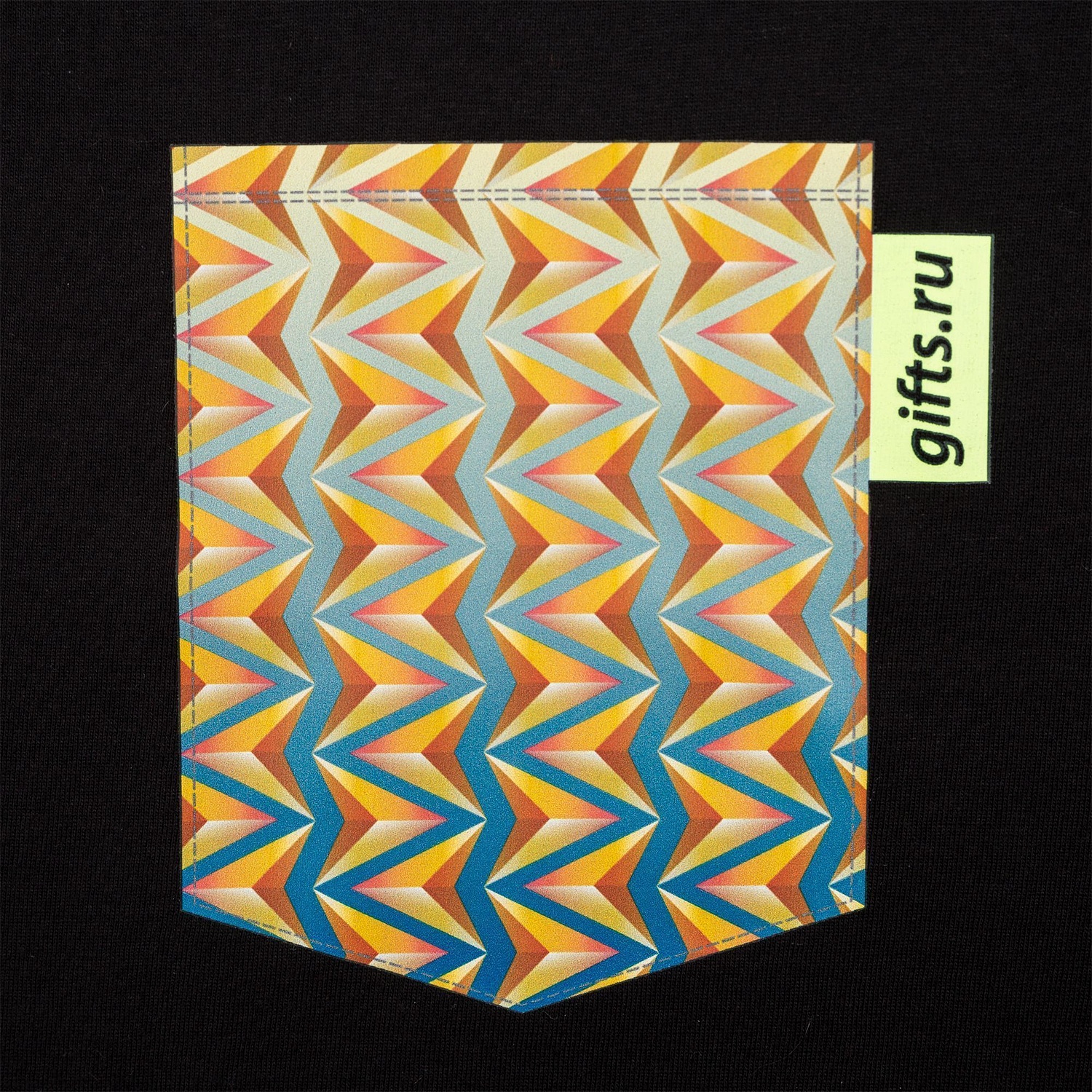 Футболка унисекс T-bolka 140, черная с логотипом