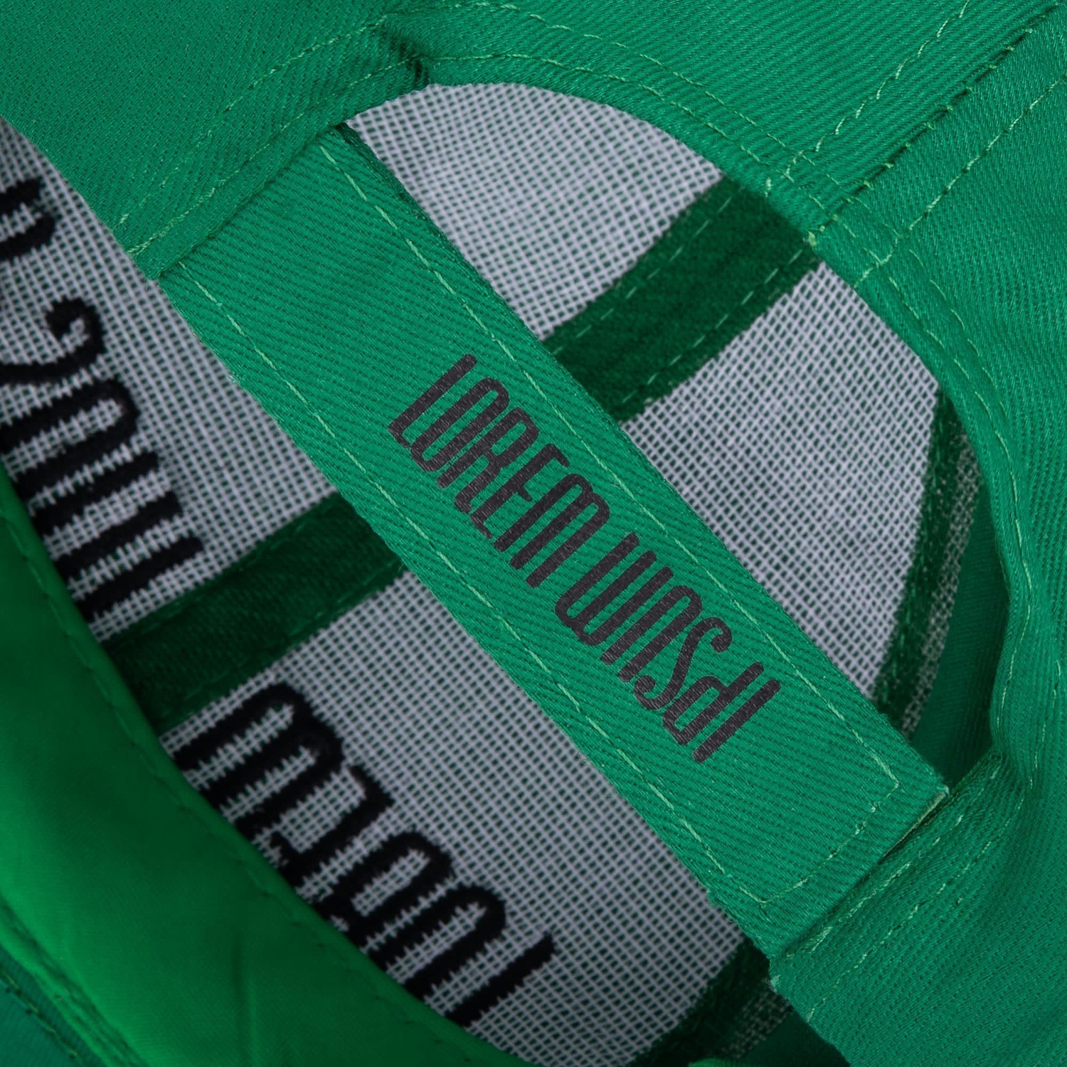 Бейсболка Apollo, ярко-зеленая с логотипом