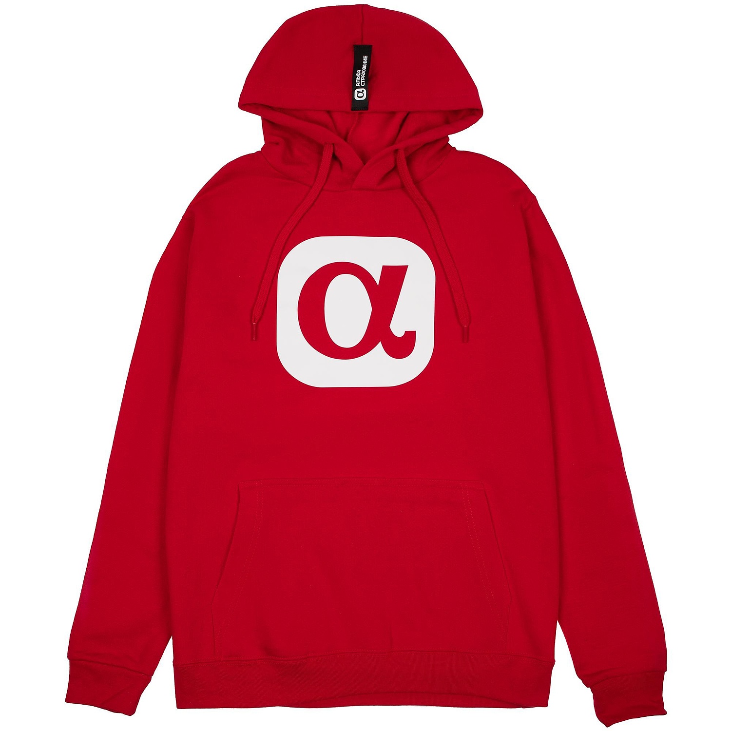 Стропа текстильная Fune 20 S, черная, 10 см с логотипом