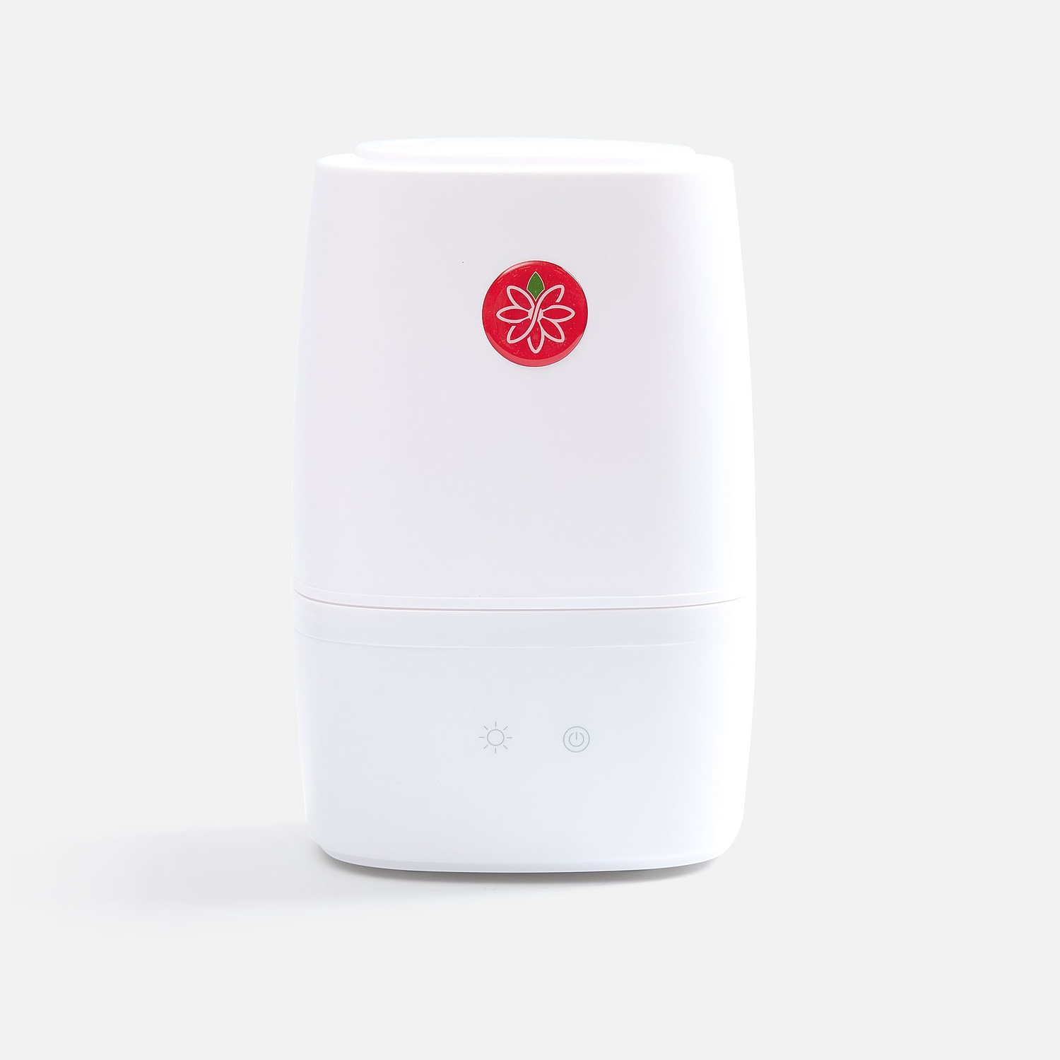 Увлажнитель-ароматизатор воздуха Fusion, белый с логотипом