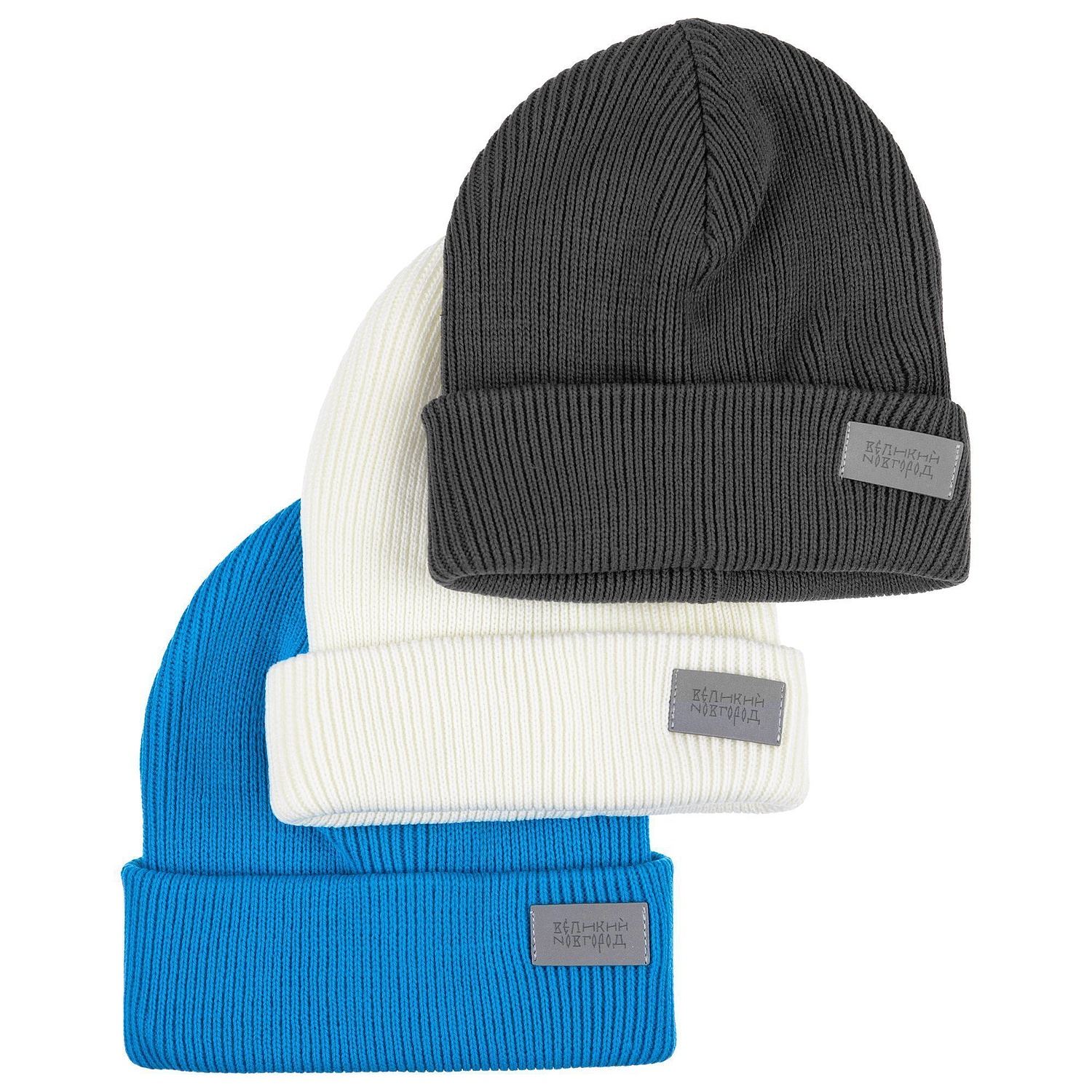 Шапка Life Explorer, темно-серая (графит) с логотипом