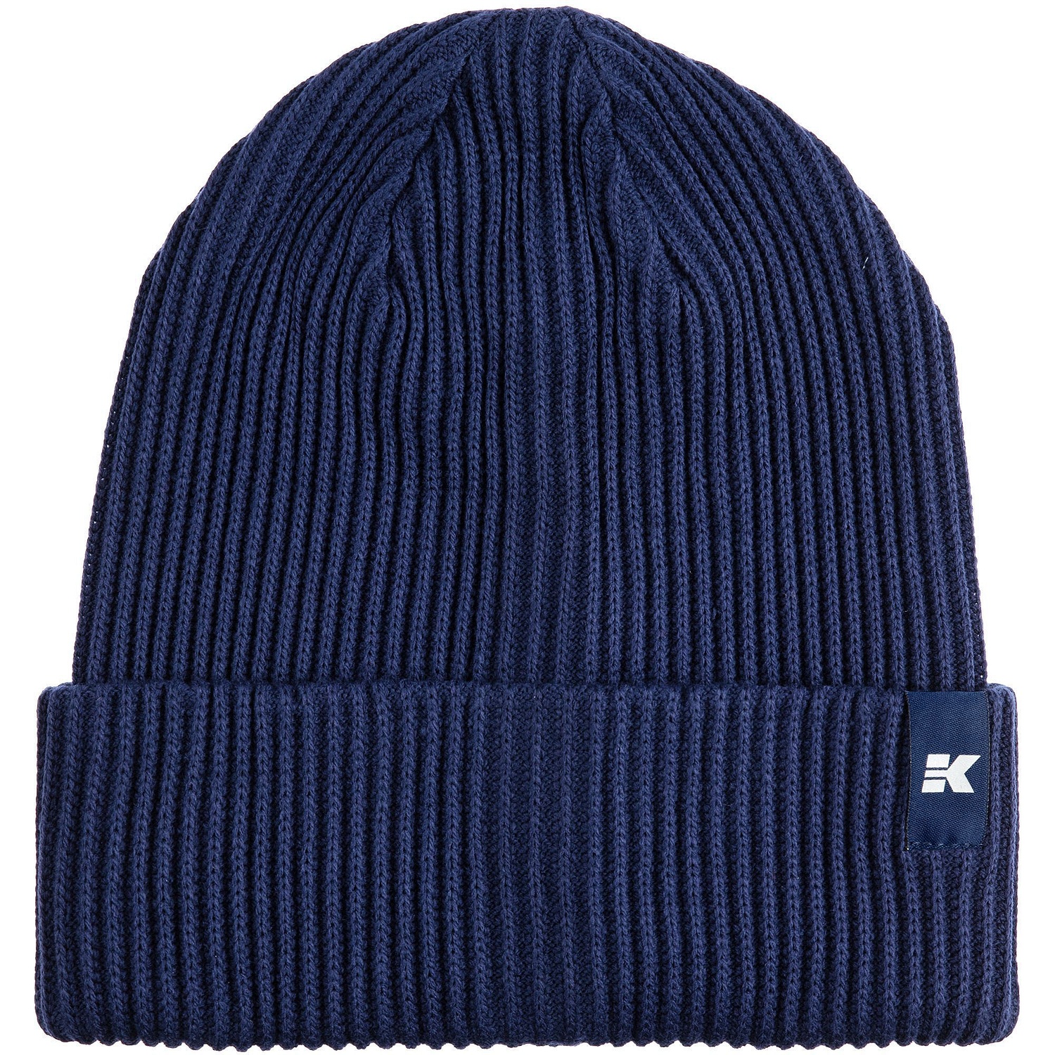 Лейбл тканевый Epsilon, XS, темно-синий с логотипом