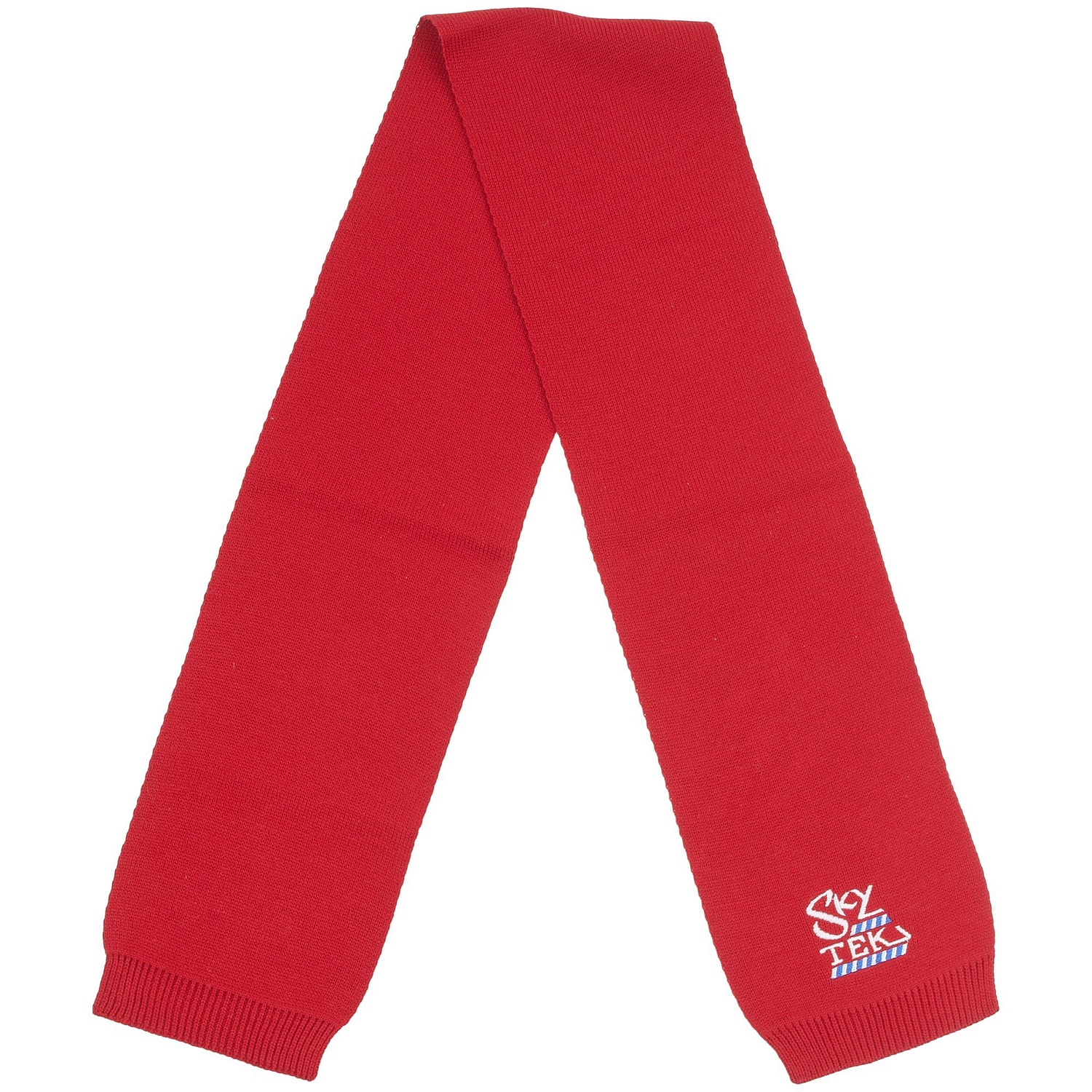 Шарф Siver, ярко-синий с логотипом