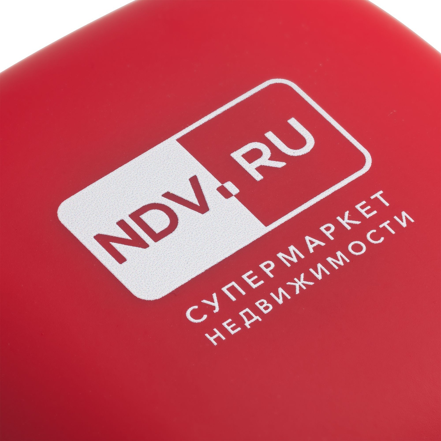 Беспроводная колонка Chubby, красная с логотипом