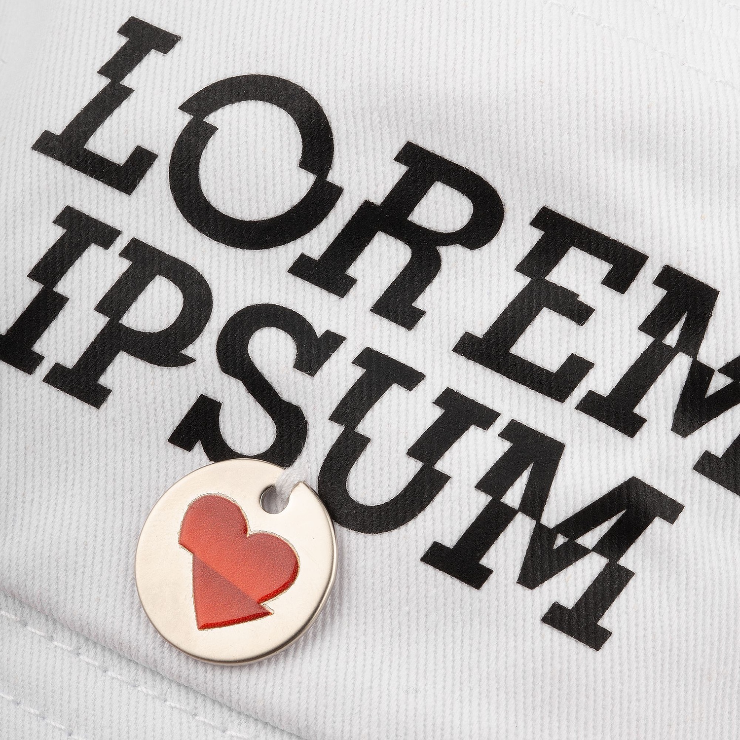 Панама C7, белая с логотипом