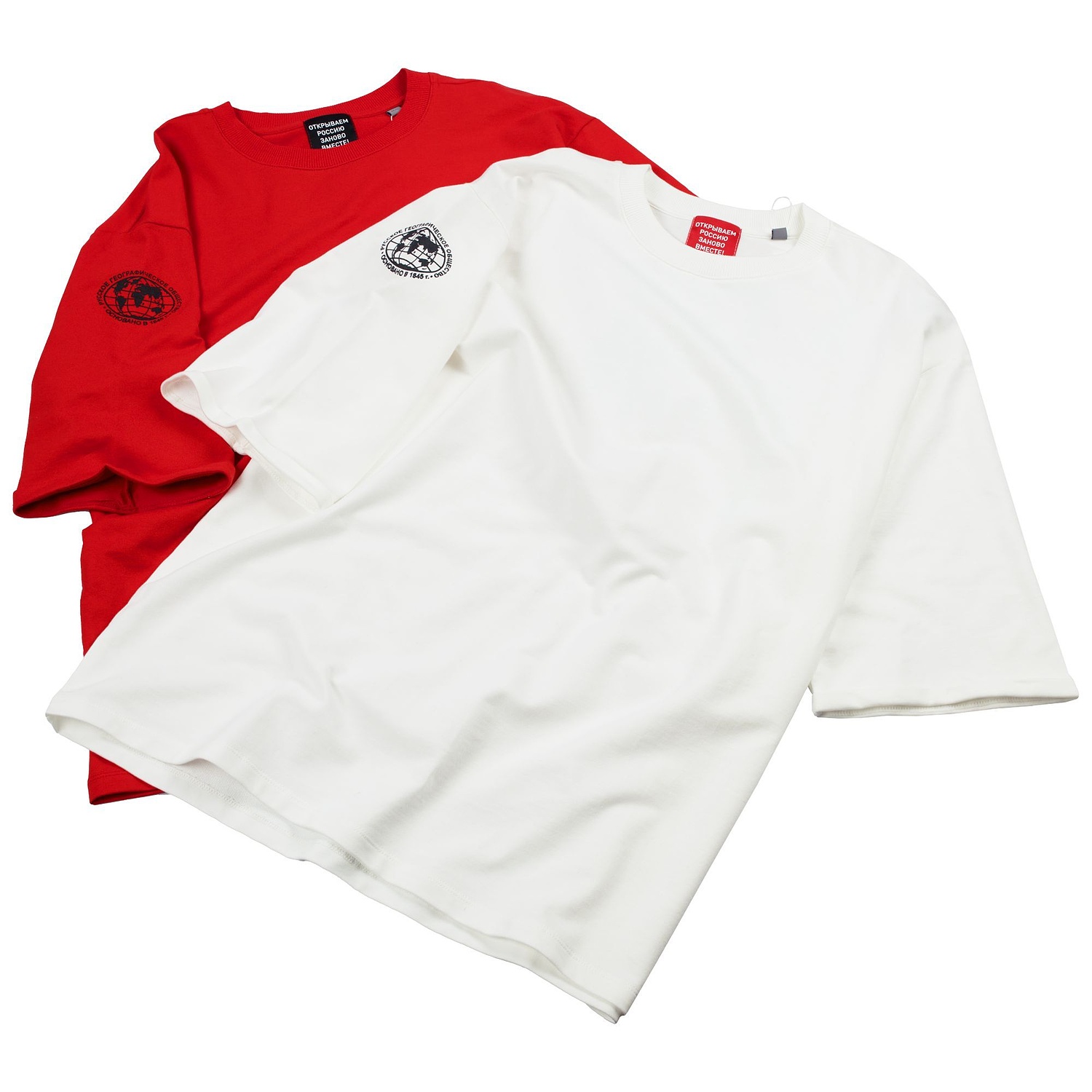 Лейбл тканевый Epsilon, L, черный с логотипом