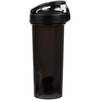 Спортивный шейкер Foss, черный с логотипом