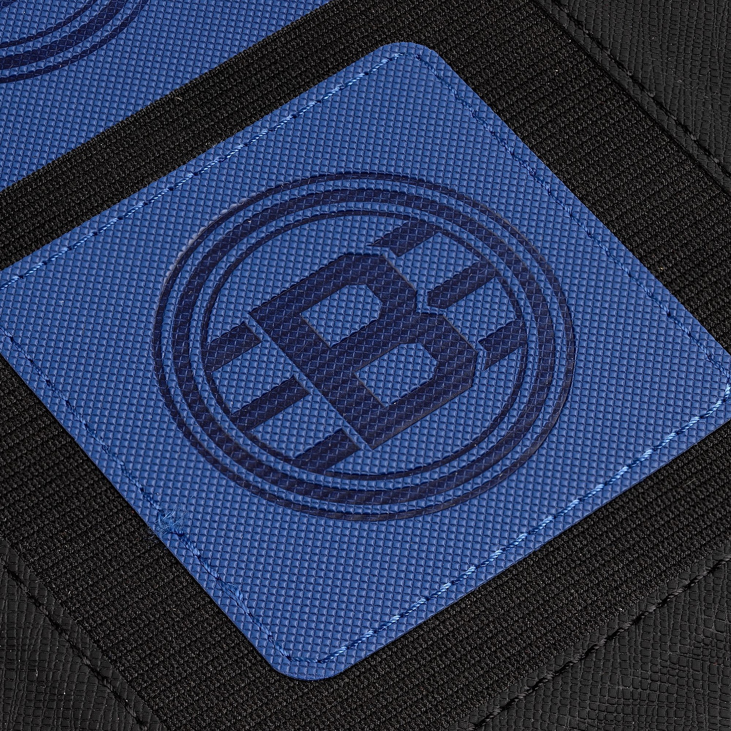 Ежедневник Mobile на заказ, недатированный, черно-синий с логотипом