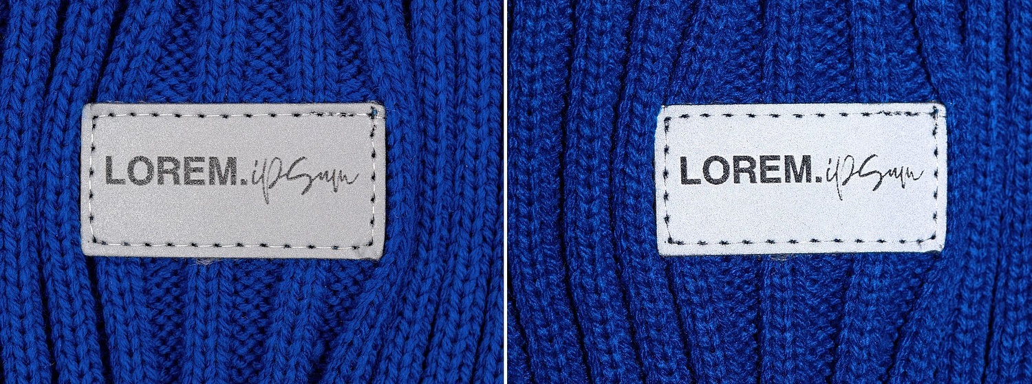 Шапка Yong, синяя с логотипом