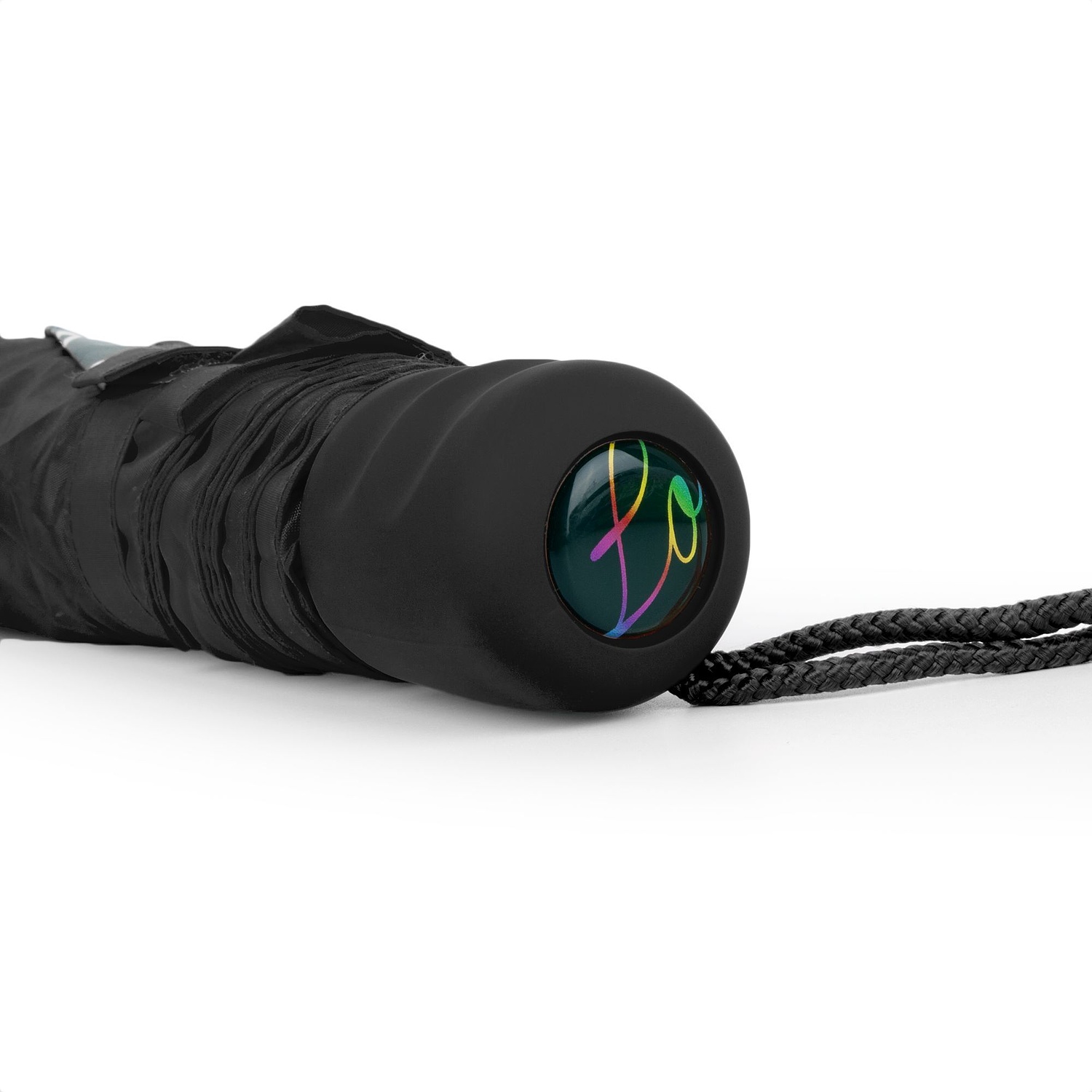 Зонт складной Basic, черный