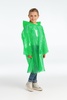 Дождевик-плащ детский BrightWay Kids, зеленый с логотипом