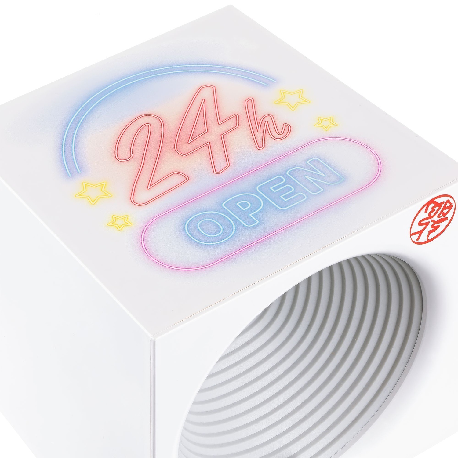 Bluetooth-колонка с подсветкой Volumetric, белая