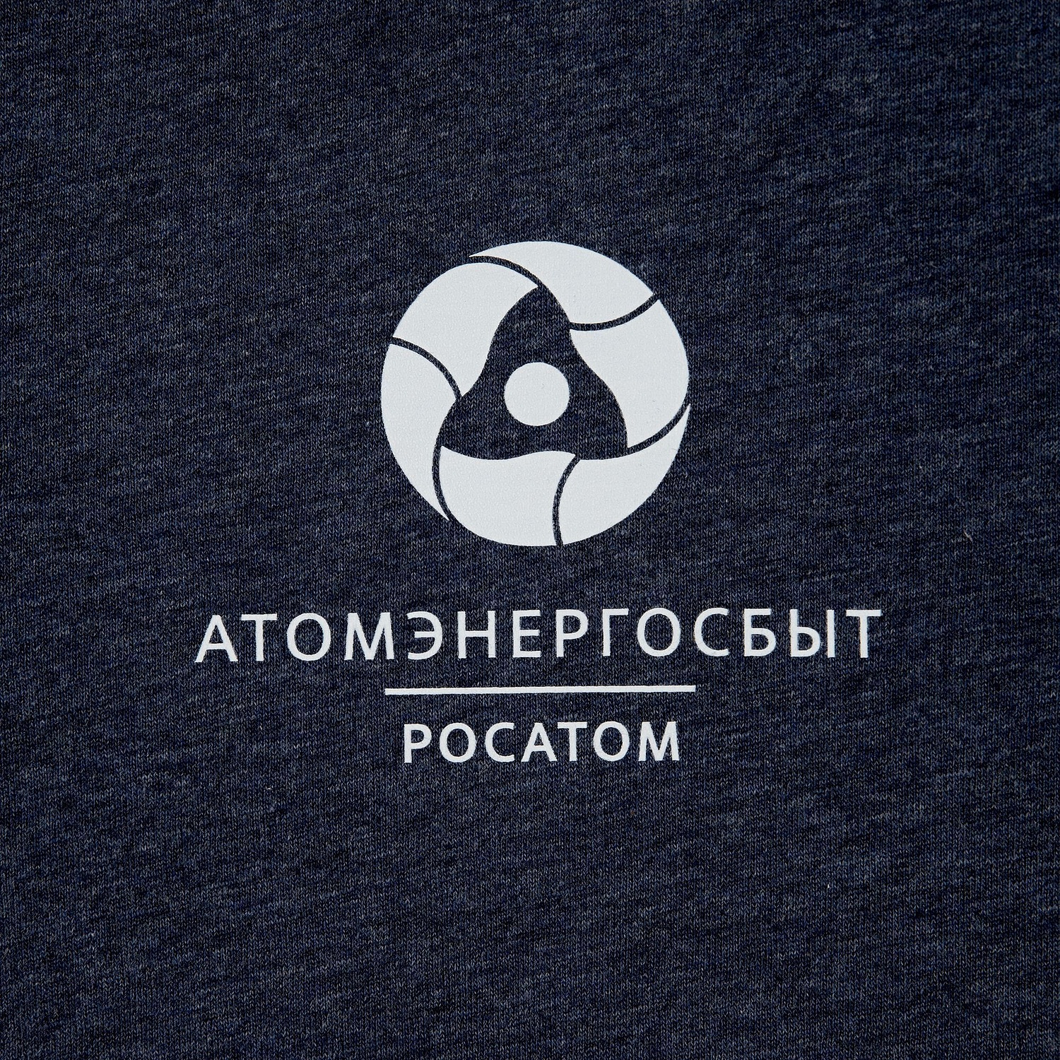 Толстовка мужская Parkwick темно-синяя с логотипом