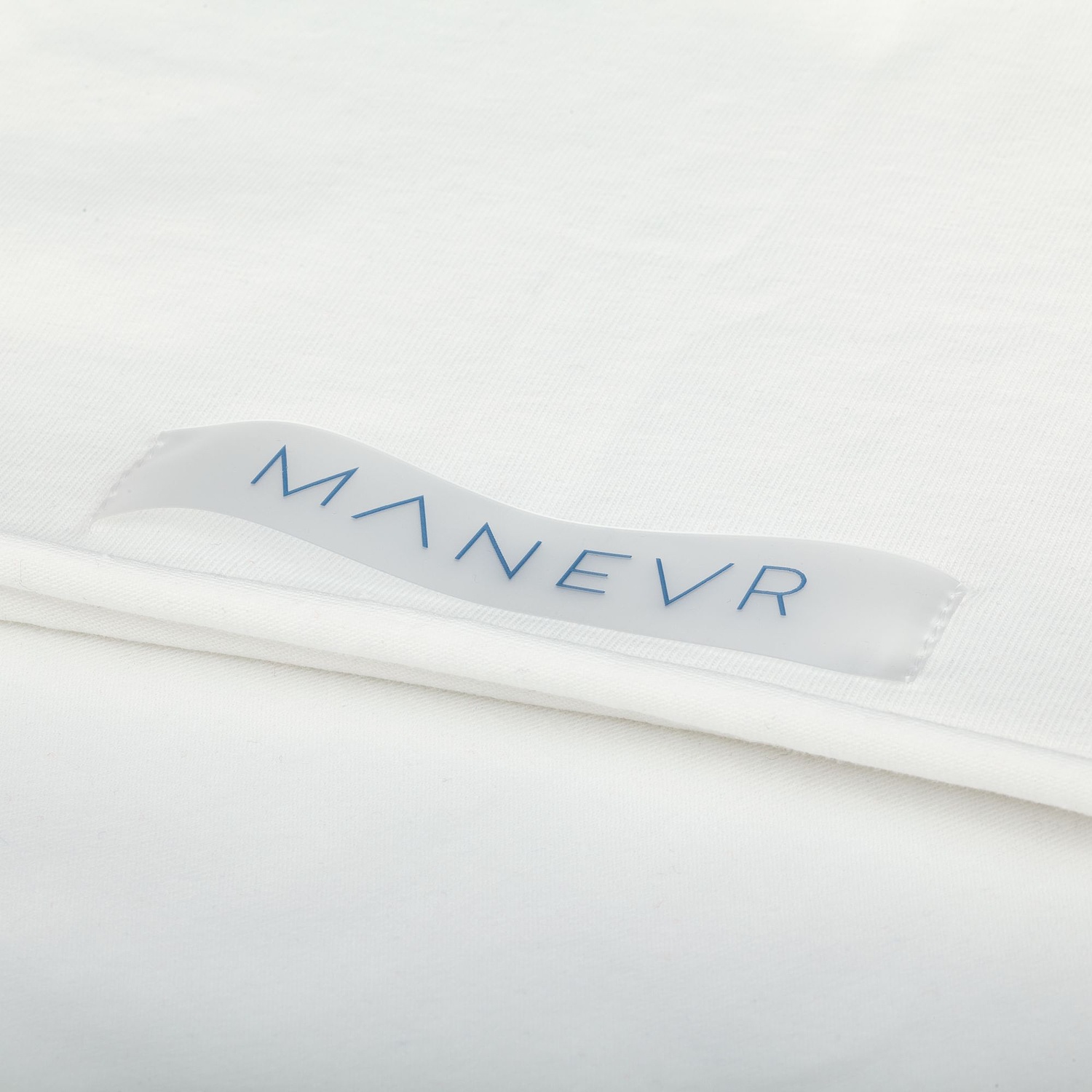 Футболка оверсайз Vozduh 2.0, кремовая с логотипом