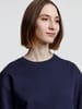 Свитшот унисекс Columbia, темно-синий с логотипом