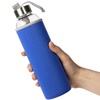 Бутылка для воды Sleeve Ace, синяя с логотипом