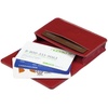 Футляр для визиток Nebraska, красный с логотипом