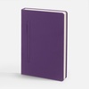 Ежедневник Magnet Shall, недатированный, фиолетовый с логотипом