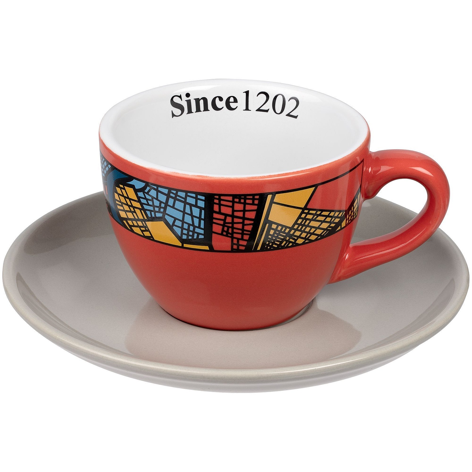 Чайная пара Cozy Morning, синяя с логотипом