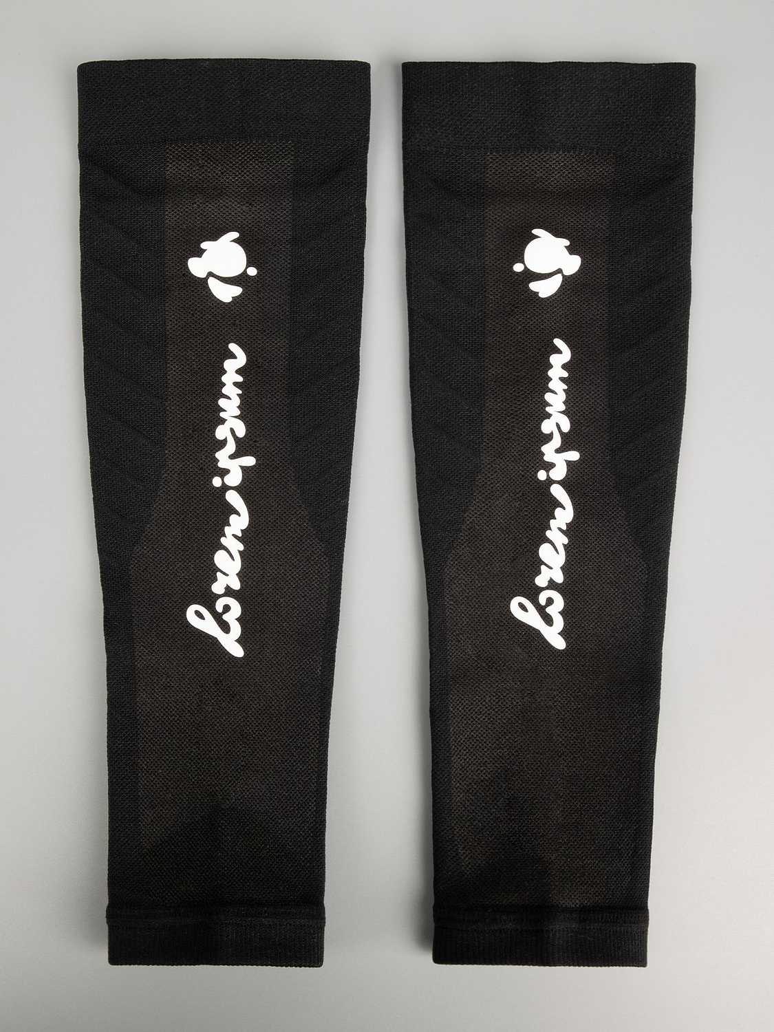 Гетры спортивные Veloxi, черные с логотипом