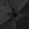 Зонт складной RainCase в чехле-сумке, черный с логотипом