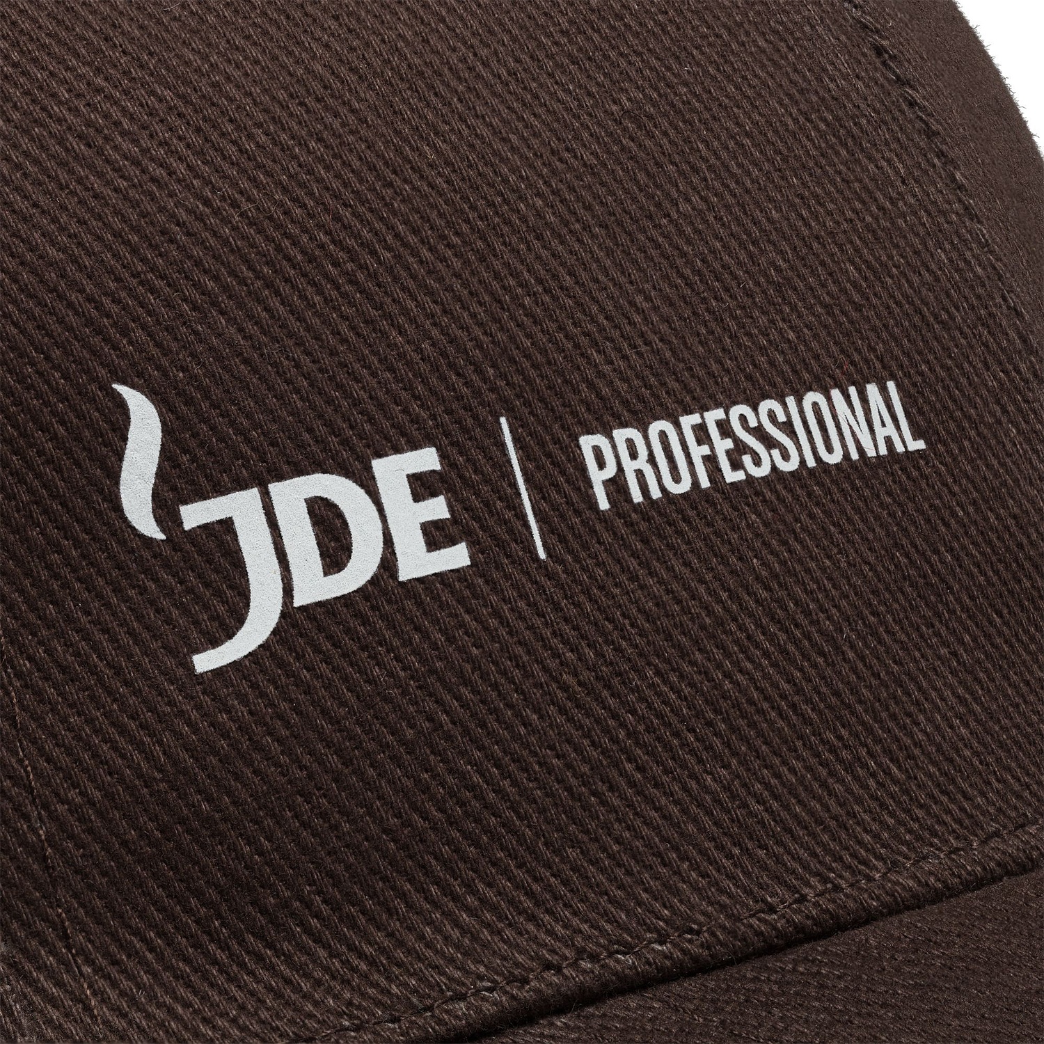 Бейсболка Buffalo, коричневая с бежевым с логотипом