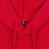 Толстовка с капюшоном женская Hoodie, красная с логотипом