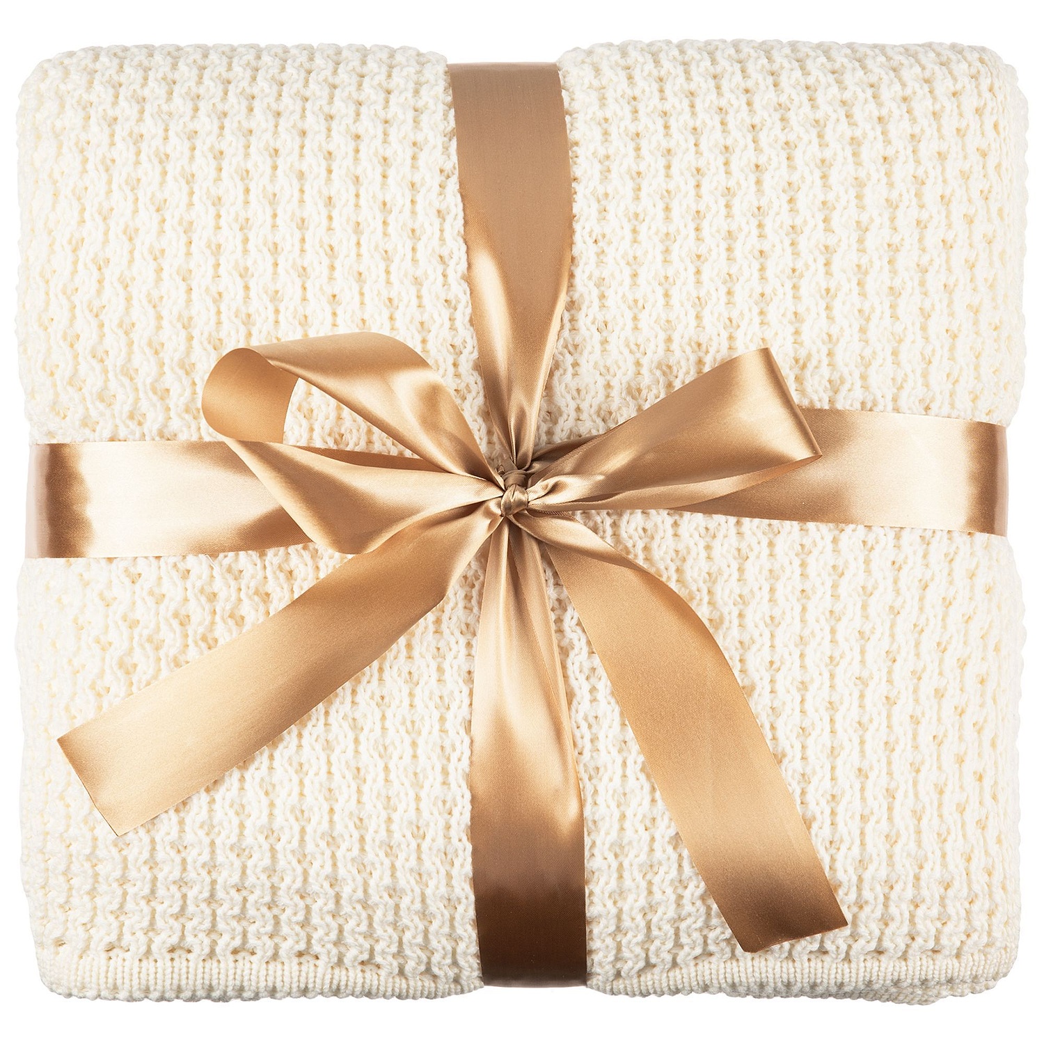 Лента сатиновая Satin 35 XXL, бежевая, 220 см с логотипом