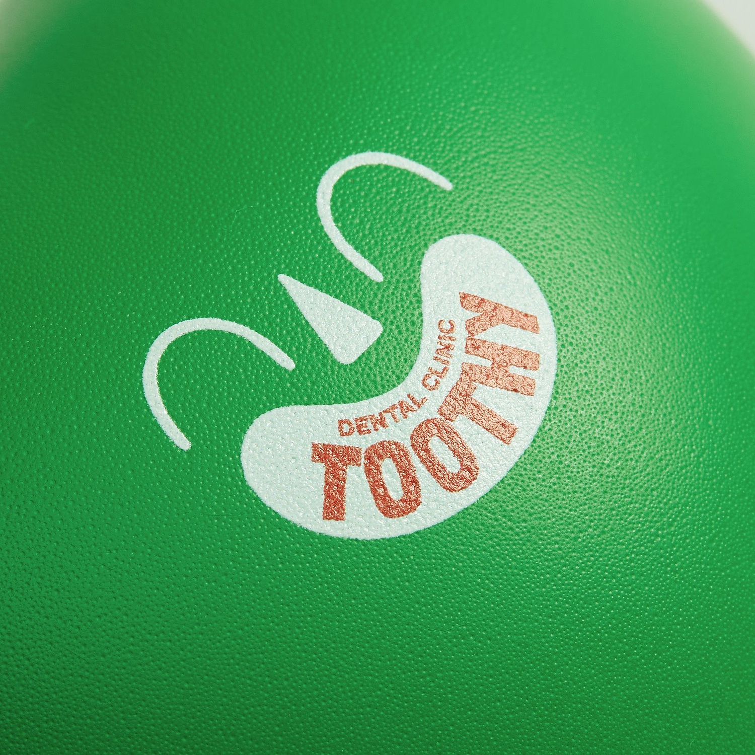 Антистресс «Сердце», зеленый с логотипом