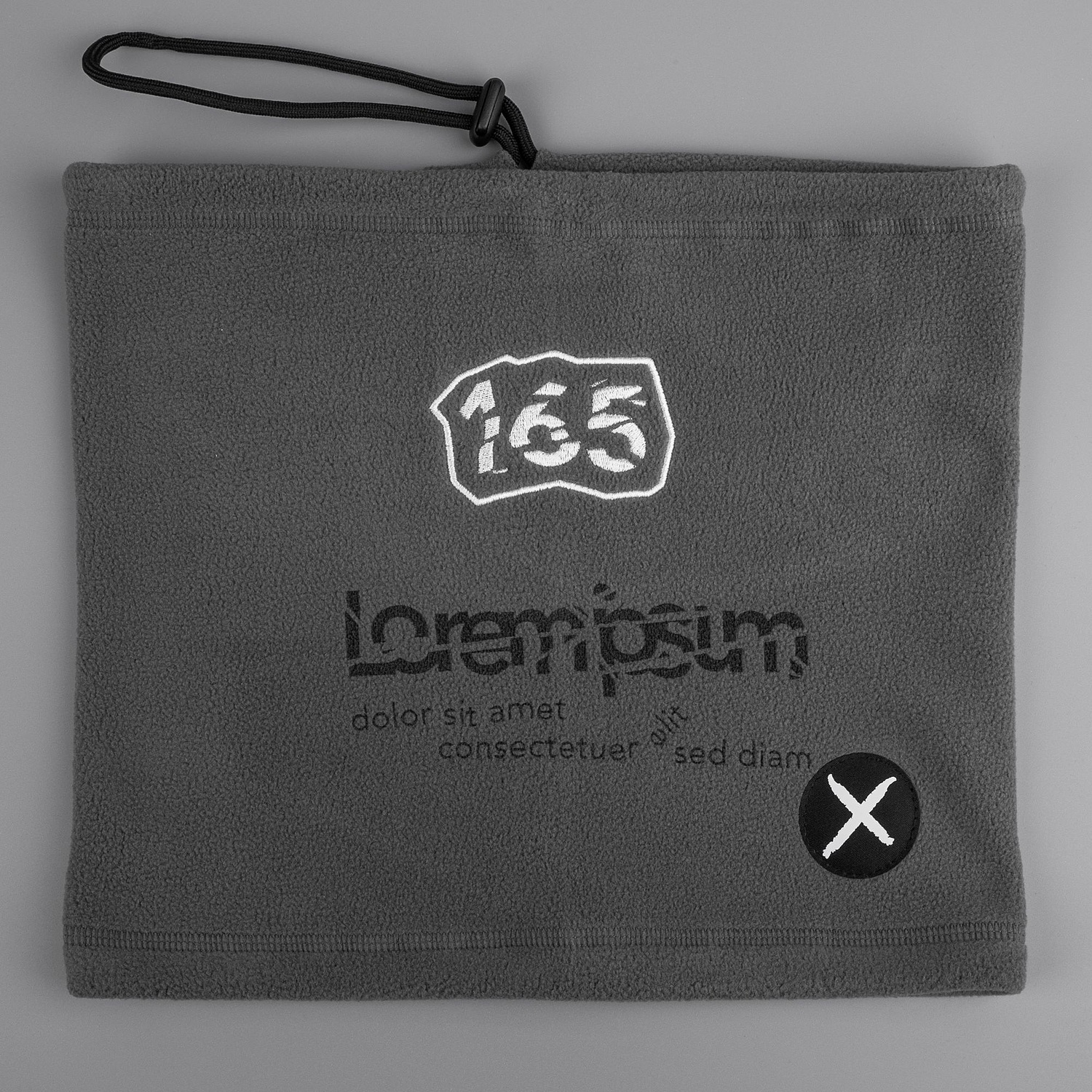 Бафф Nesse, серый с логотипом