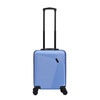 Чемодан Lama S, голубой с логотипом