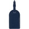 Бирка багажная Nebraska, синяя с логотипом