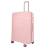 Чемодан Victoria L, розовый с логотипом