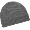 Шапка Bernard, серый меланж с логотипом