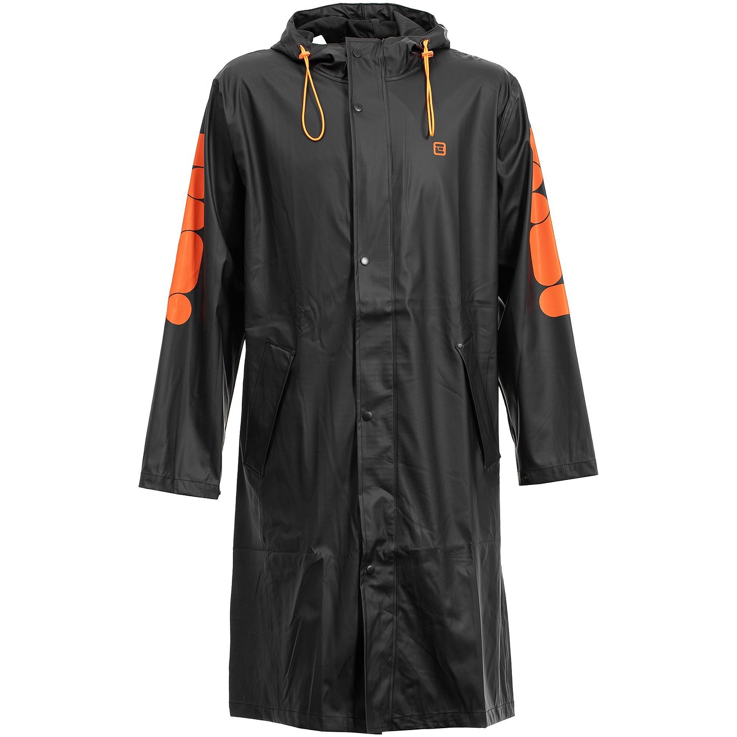 Круглая резинка Chapu L, оранжевый неон, 110 см с логотипом