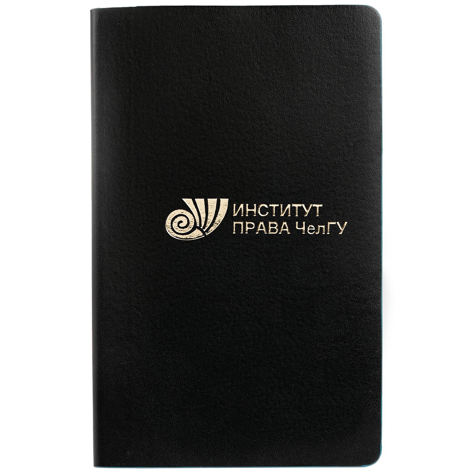 Ежедневник Trait, недатированный, черный с красным с логотипом