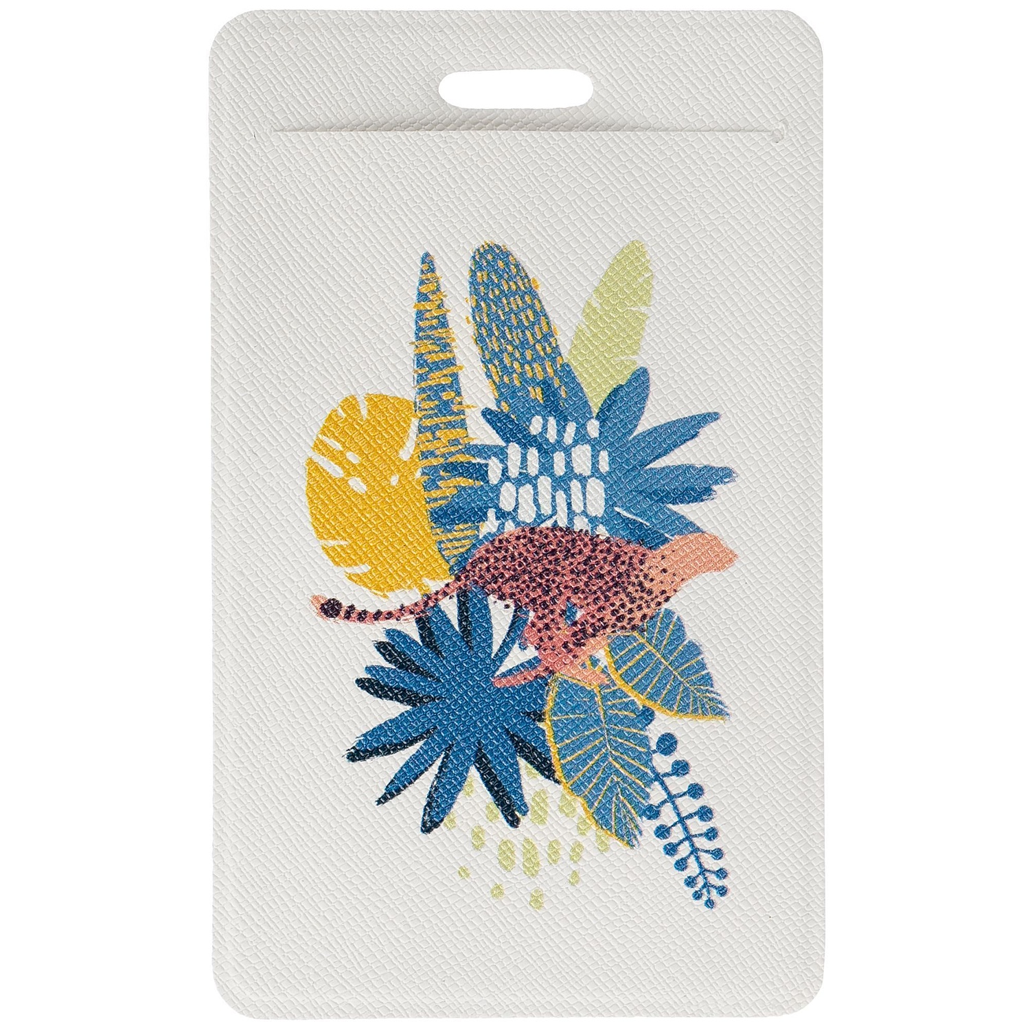 Чехол для пропуска Devon, белый с логотипом