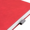 Ежедневник Horizon, недатированный, серый с красным с логотипом