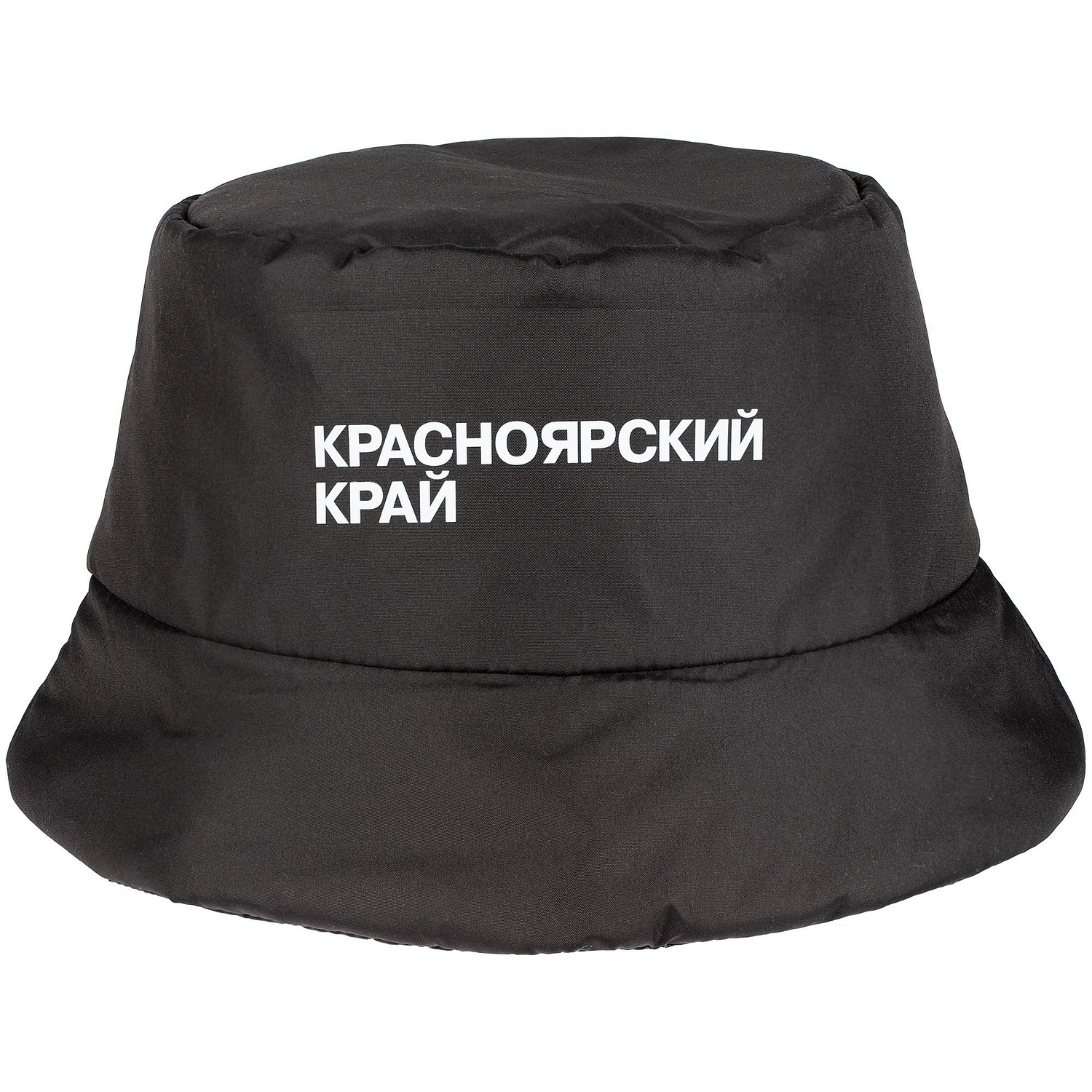 Панама утепленная Shelter, черная с логотипом