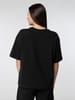 Футболка оверсайз женская Boxy Women, синяя (джинс) с логотипом