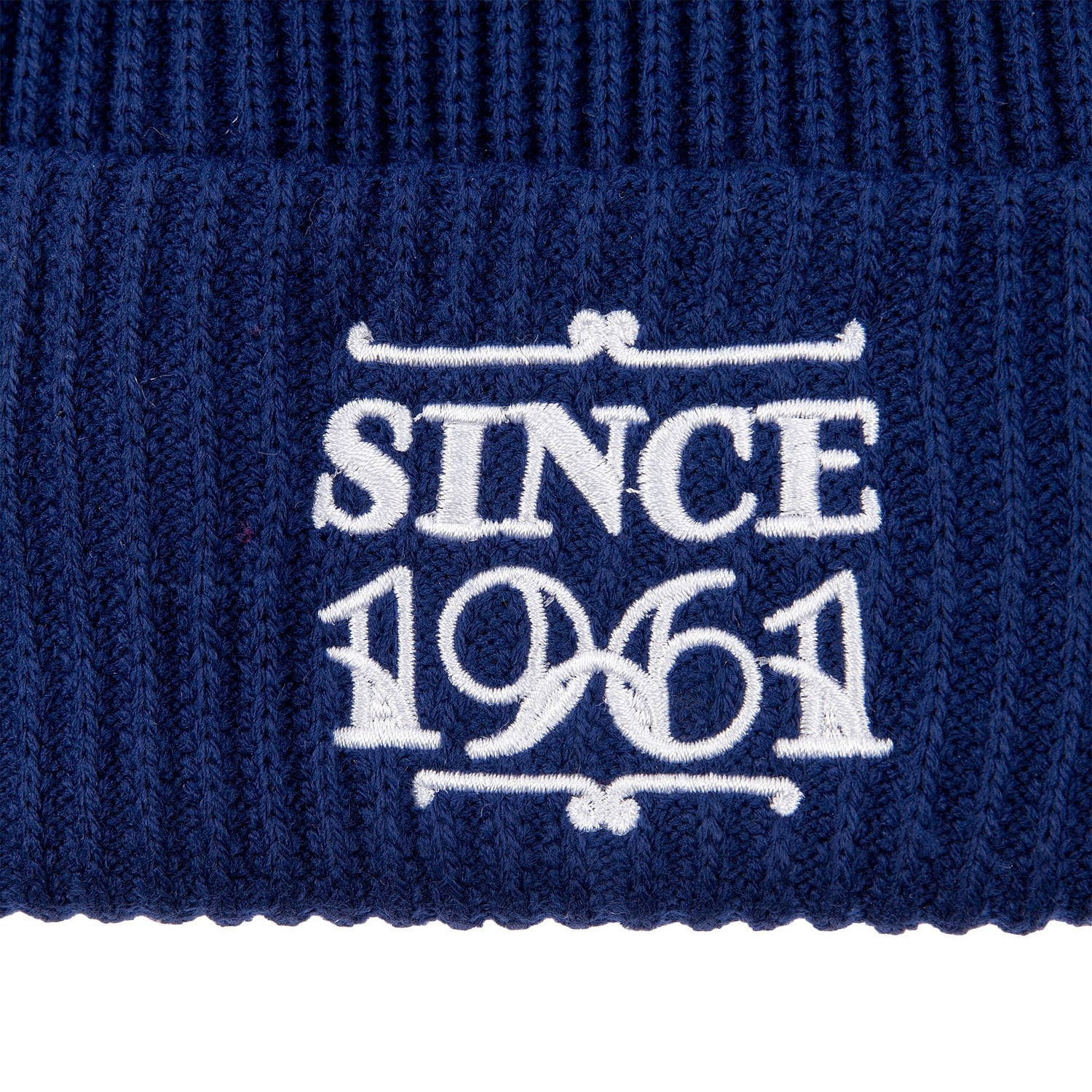 Шапка Franky, синяя (василек) с логотипом