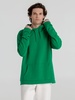 Толстовка с капюшоном унисекс Hoodie, зеленая с логотипом